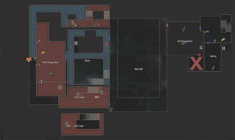 Key Item Locations for Leon and Claire .